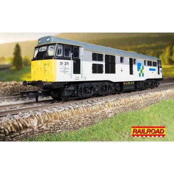 Hornby R30439 Railroad TFL Construction Class 31 Diesel Locomotive 31271 Stratford  - Era 11