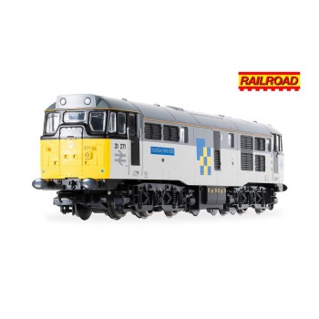 Hornby R30439 Railroad TFL Construction Class 31 Diesel Locomotive 31271 Stratford  - Era 11