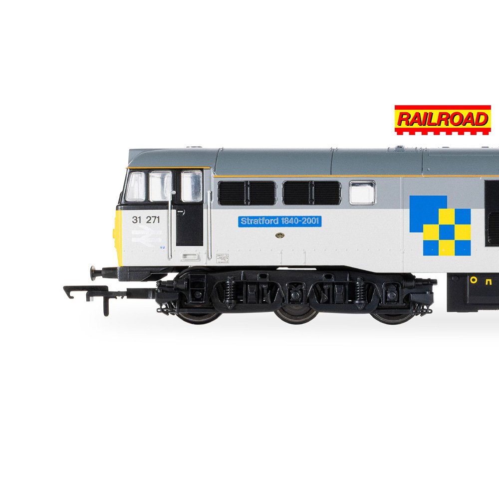 Hornby R30439 Railroad TFL Construction Class 31 Diesel Locomotive 31271 Stratford  - Era 11