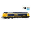 Hornby R30441TXS RailRoad Plus GBRf Class 57 Co-Co 57306 Diesel Locomotive Digital sound fitted