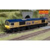 Hornby R30461 RailRoad GB Railfreight Class 66 Diesel Locomotive 66301 Drax Power Station 50 - Gold Livery Drax 50th Anniversary - Era 11