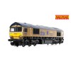 Hornby R30461 RailRoad GB Railfreight Class 66 Diesel Locomotive 66301 Drax Power Station 50 - Gold Livery Drax 50th Anniversary - Era 11