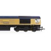 Hornby R30461 RailRoad GB Railfreight Class 66 Diesel Locomotive 66301 Drax Power Station 50 - Gold Livery Drax 50th Anniversary - Era 11