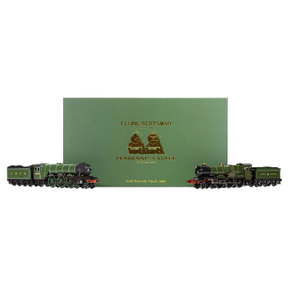 Hornby R30465 LNER - Flying Scotsman & GWR - Pendennis Castle Australian Tour Steam Loco Train Pack 