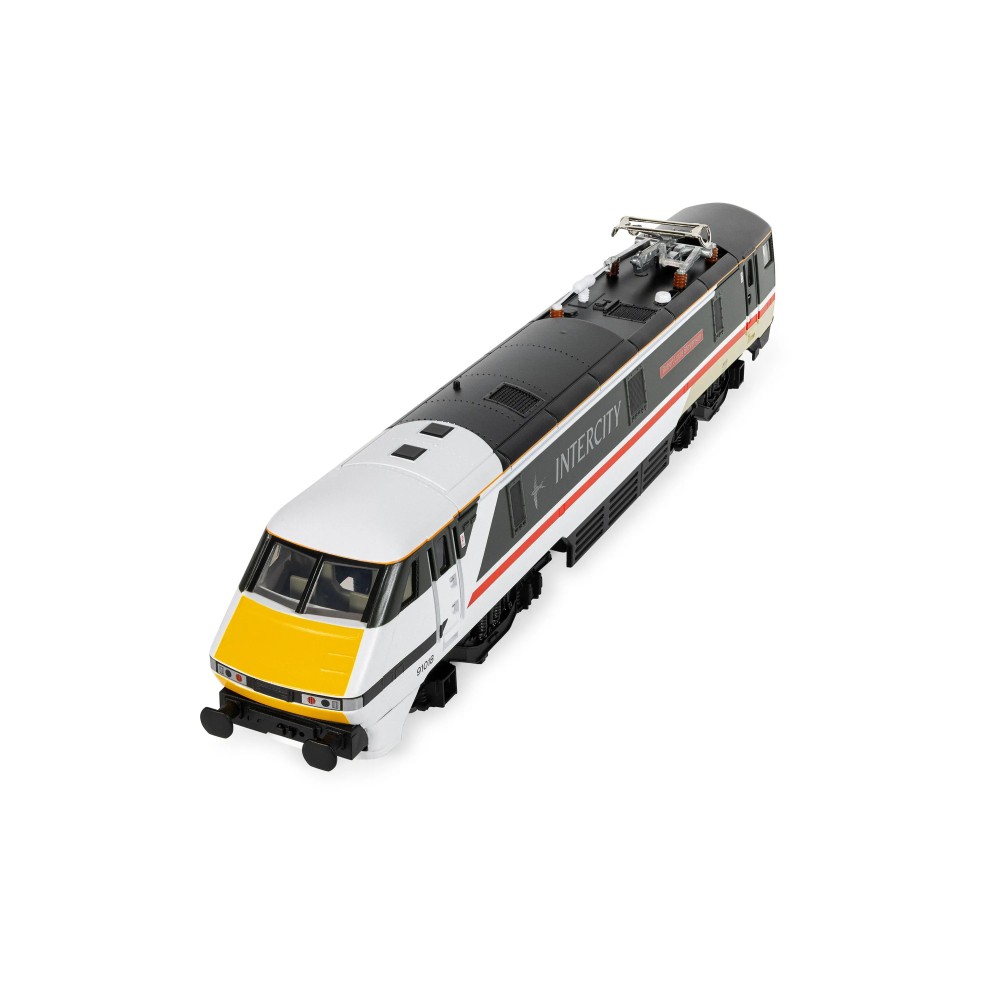 Hornby R30527 RailRoad BR Intercity Class 91 Robert Louis Stevenson 91018 Electric Locomotive - Era 8