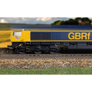 Hornby R30534 RailRoad GBRf - Class 66 - 66775 HMS Argyll Diesel Locomotive - Era 11