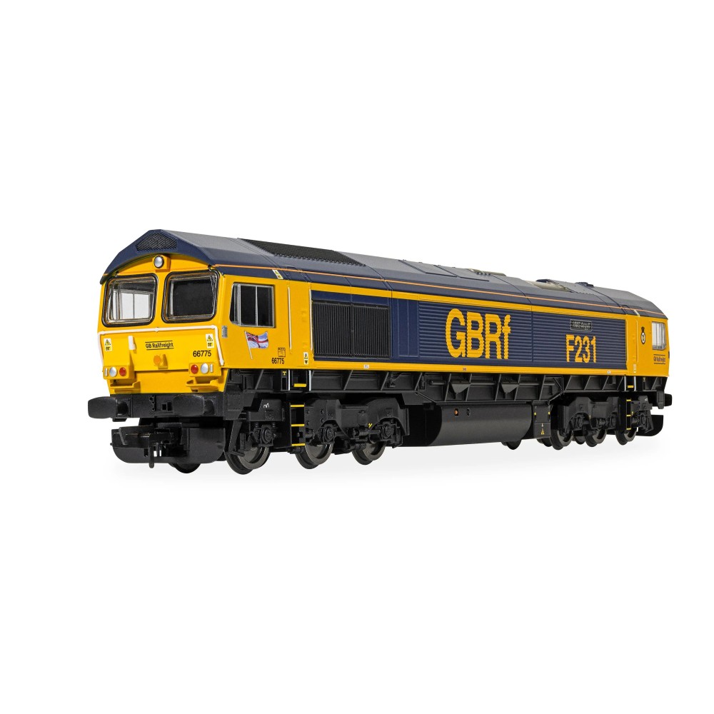Hornby R30534 RailRoad GBRf - Class 66 - 66775 HMS Argyll Diesel Locomotive - Era 11
