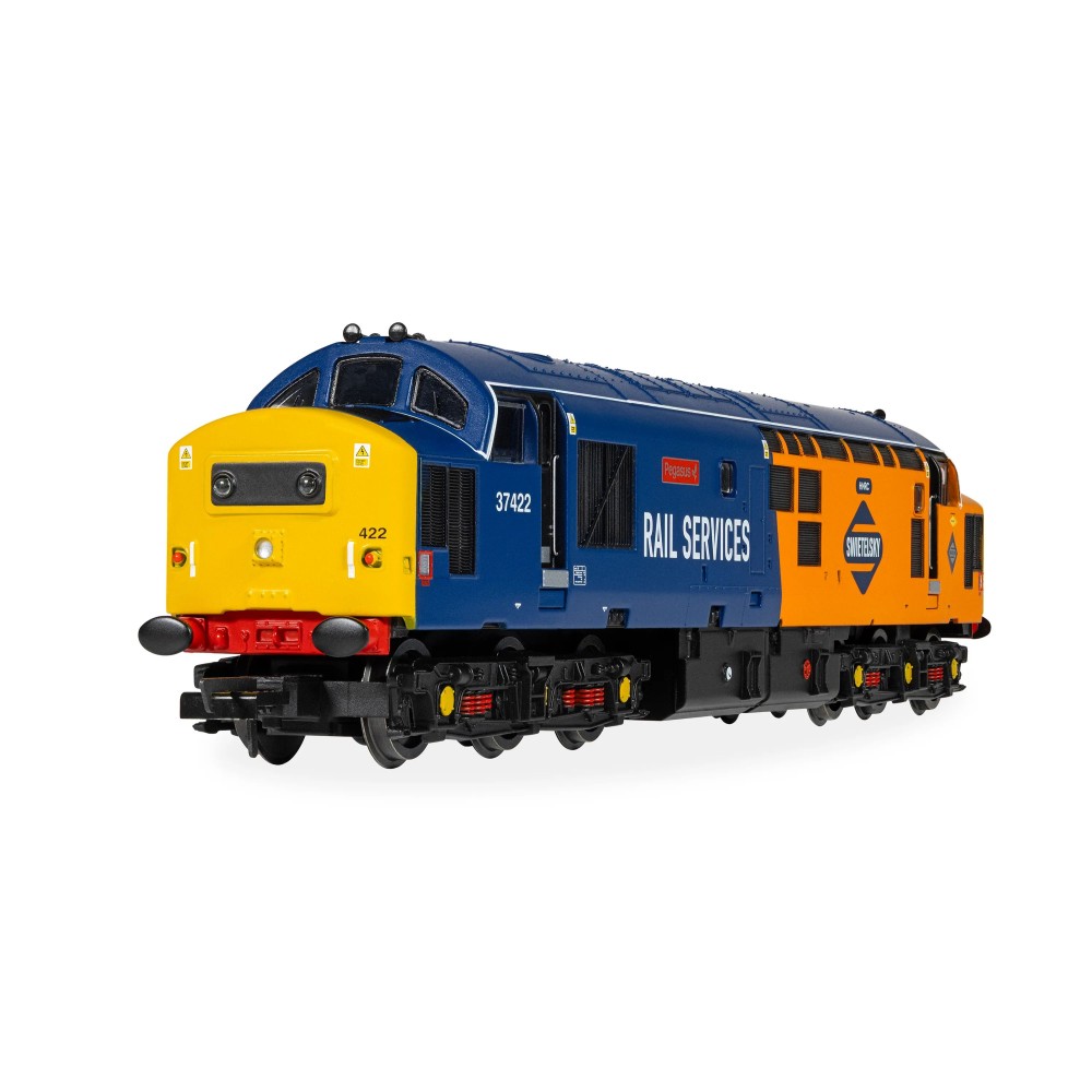 Hornby R30544 RailRoad Rail Services - Class 37 - Pegasus 37422 Diesel Locomotive - Era 11