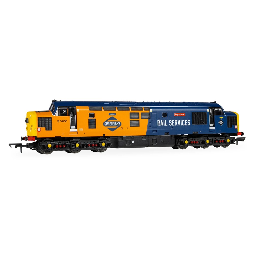 Hornby R30544 RailRoad Rail Services - Class 37 - Pegasus 37422 Diesel Locomotive - Era 11