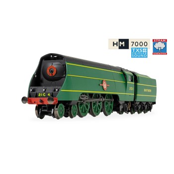 Hornby R30560SS SR Merchant Navy Class 21C4 Cunard White Star Steam Loco DCC (With Steam Generator) OO Scale
