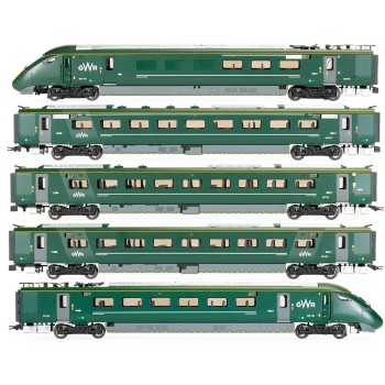 Hornby R3967 Hitachi AT300 Class 802/1 GWR Passenger 5 Car Train Set - Era 11 OO Scale
