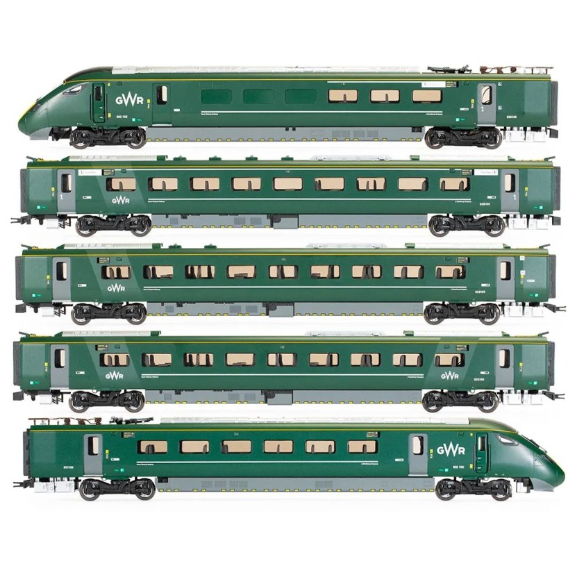 Hornby R3967 Hitachi AT300 Class 802/1 GWR Passenger 5 Car Train Set - Era 11 OO Scale