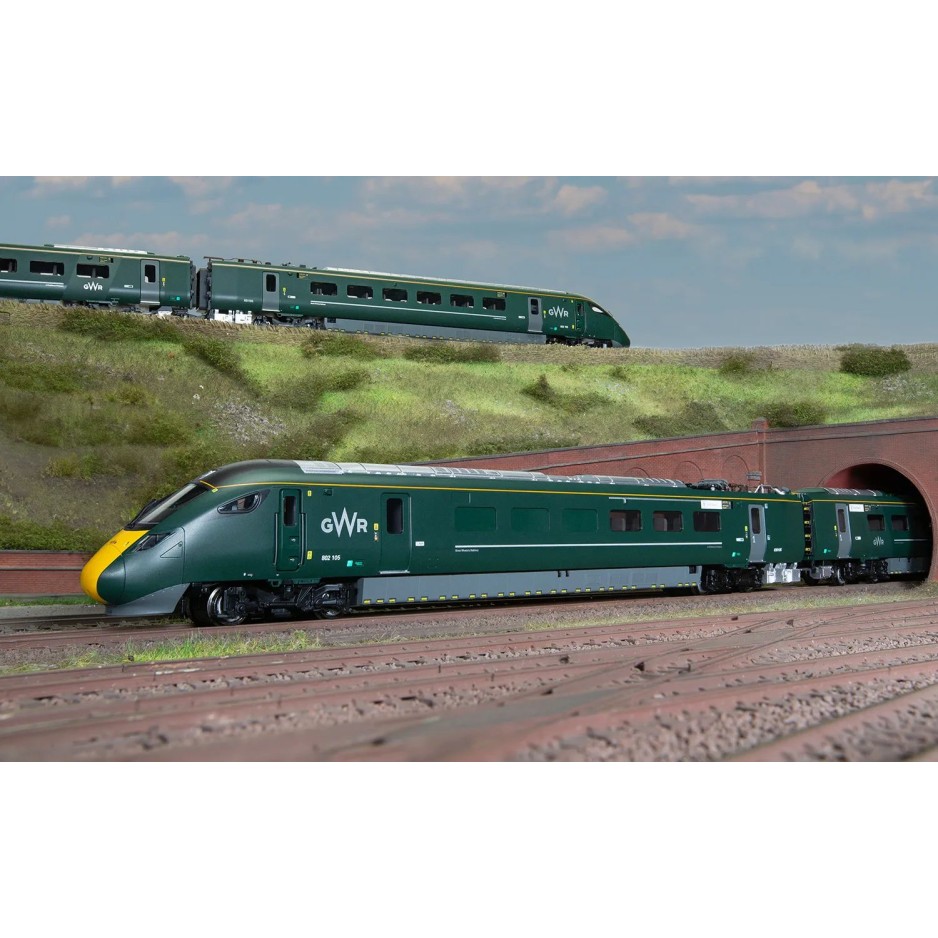 Hornby R3967 Hitachi AT300 Class 802/1 GWR Passenger 5 Car Train Set - Era 11 OO Scale