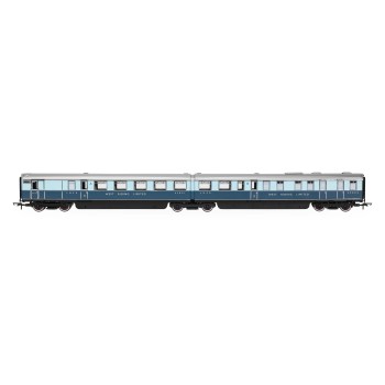 Hornby R40477 LNER West Riding Limited Brake Third & Kitchen Third Articulated Coach Pack - Era 3 OO Scale