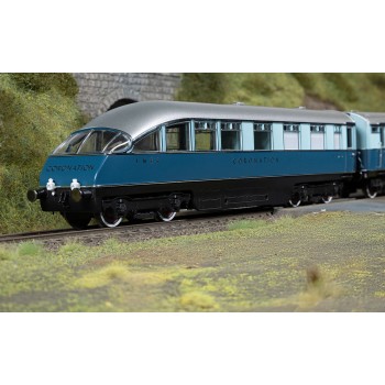 Hornby R40481 LNER Coronation Observation Car Coach 1729 The One Collection - Era 3 OO Scale