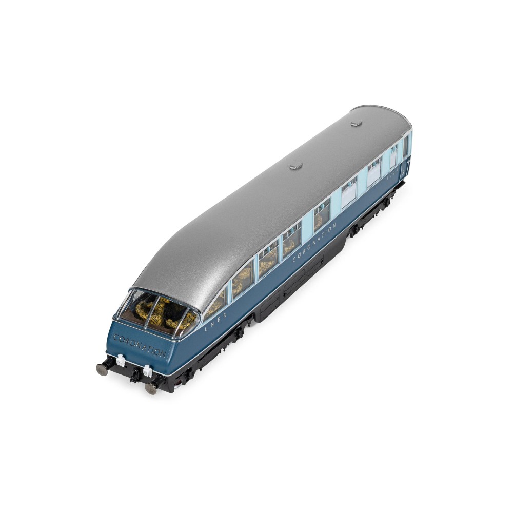 Hornby R40481 LNER Coronation Observation Car Coach 1729 The One Collection - Era 3 OO Scale