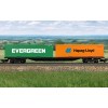 Hornby R60360 RailRoad BR FFA Container Wagon with 2 x 30 ft Containers - Era 11 OO Scale