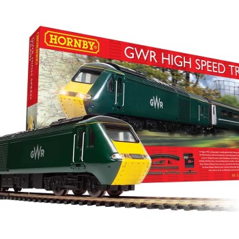 HORNBY R1230S GWR Class 43 High Speed Train Starter Set - OO GAUGE DCC READY