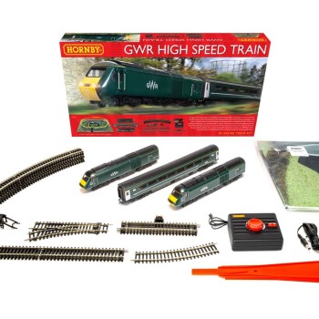 HORNBY R1230S GWR Class 43 High Speed Train Starter Set - OO GAUGE DCC READY