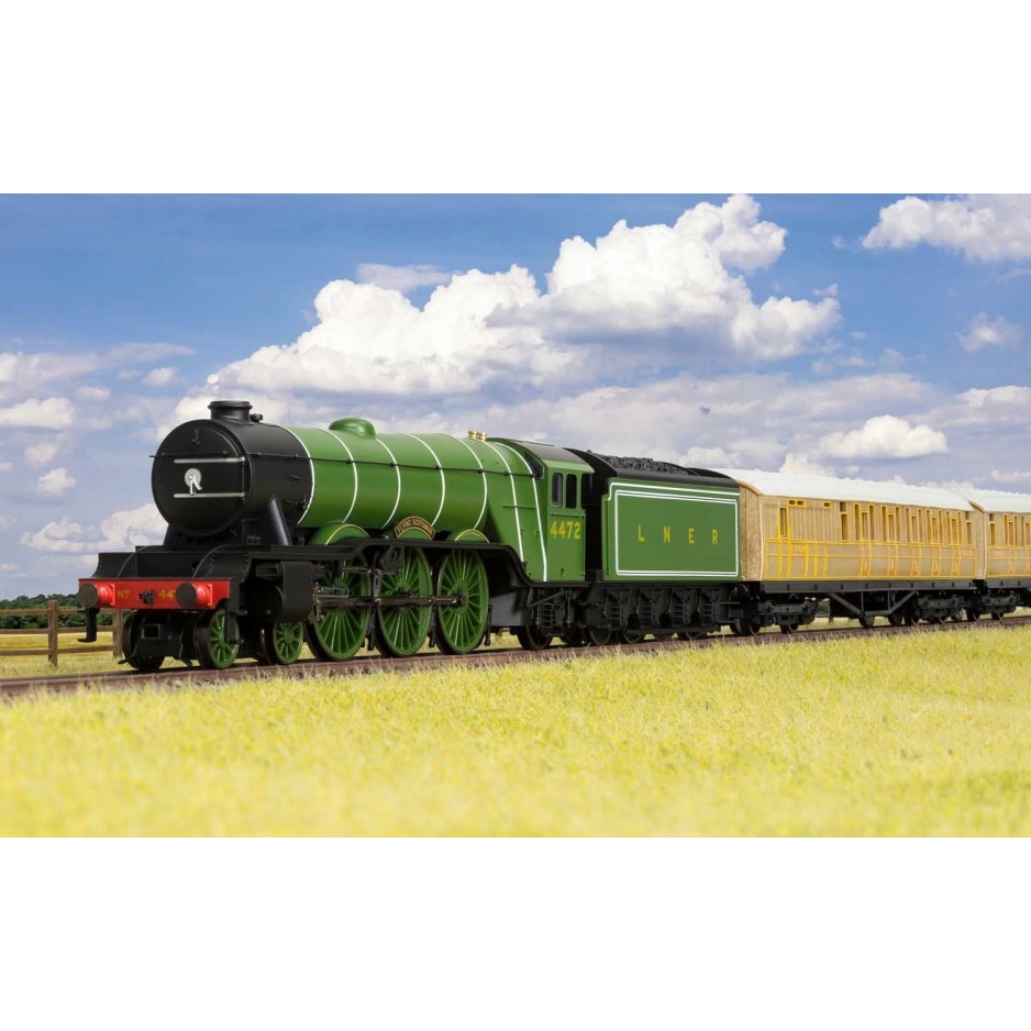 HORNBY R1255M THE FLYING SCOTSMAN LNER 4-6-2 TRAIN SET OO GAUGE DCC READY