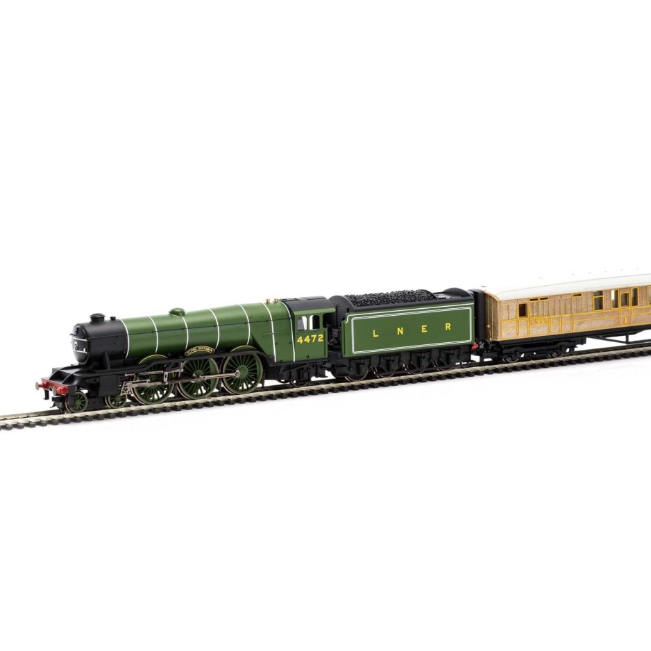 HORNBY R1255M THE FLYING SCOTSMAN LNER 4-6-2 TRAIN SET OO GAUGE DCC READY