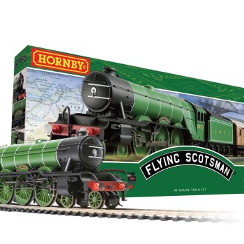 HORNBY R1255M THE FLYING SCOTSMAN LNER 4-6-2 TRAIN SET OO GAUGE DCC READY