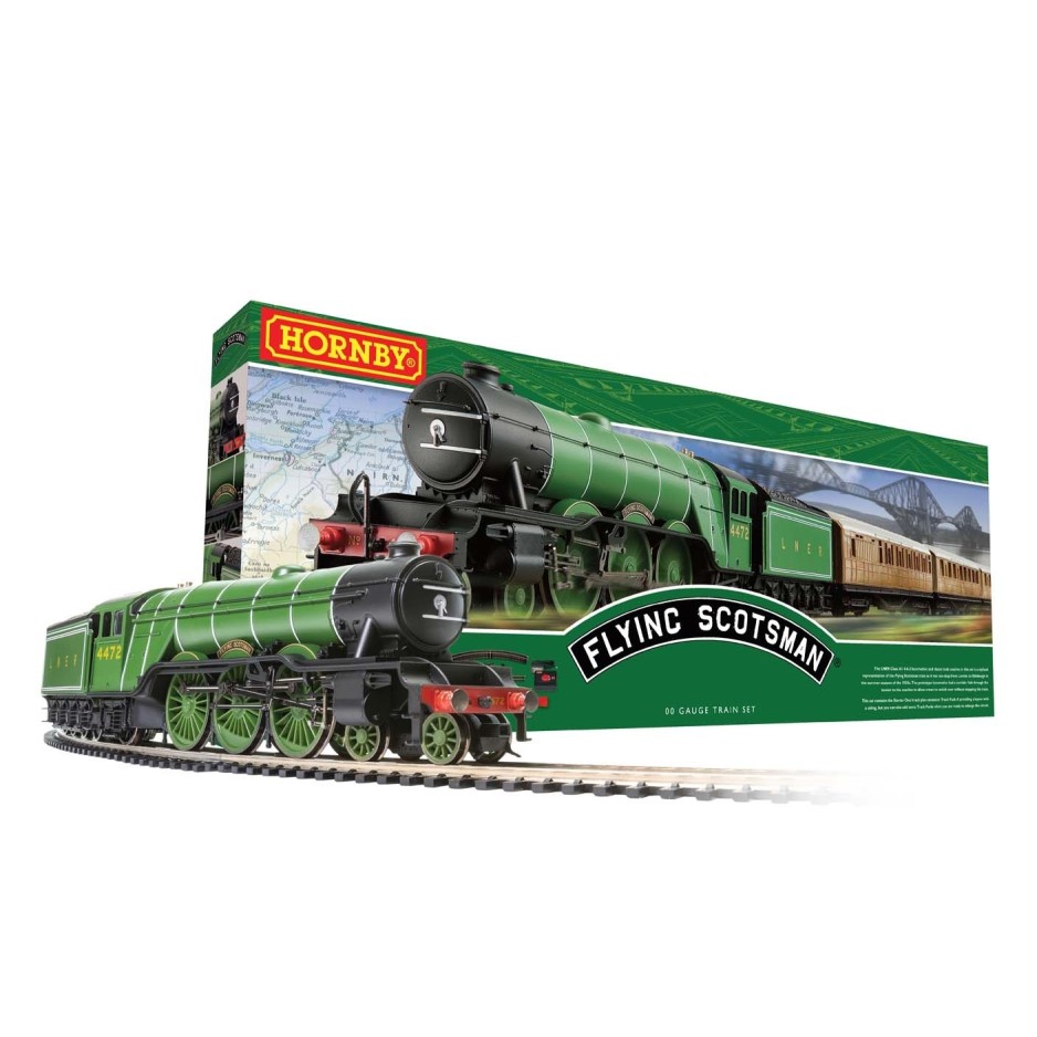 HORNBY R1255M THE FLYING SCOTSMAN LNER 4-6-2 TRAIN SET OO GAUGE DCC READY