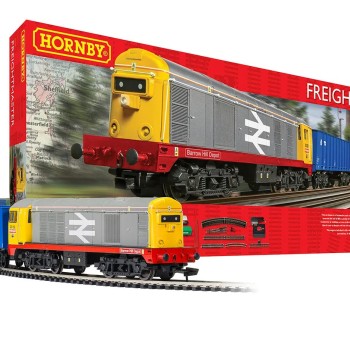 HORNBY R1272M Freightmaster BR Class 20 Diesel Train Starter Set - OO GAUGE DCC READY