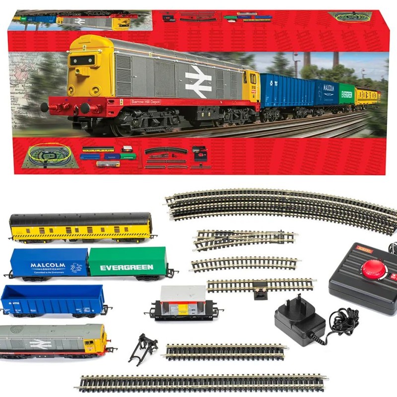 HORNBY R1272M Freightmaster BR Class 20 Diesel Train Starter Set - OO GAUGE DCC READY