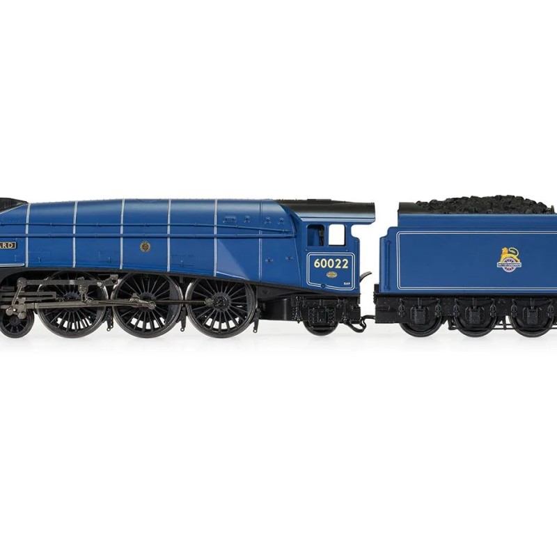 HORNBY R1282S Mallard Record Breaker Train Set - Era 3 OO GAUGE STEAM LOCO DCC READY