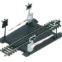 HORNBY R645 Level Crossing Single Track - OO GAUGE