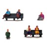 HORNBY R7119 Sitting People Rail Accessory Scenery - OO GAUGE