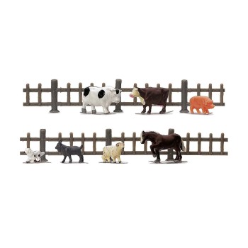 HORNBY R7120 Farm Animals Rail Accessory Scenery - OO GAUGE