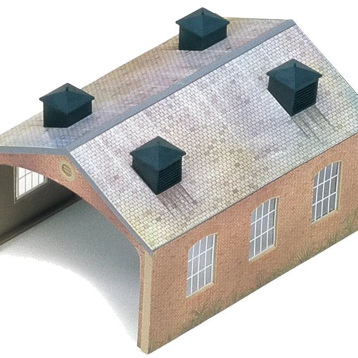 HORNBY R8004 Engine Shed Kit Building Scenery - OO GAUGE