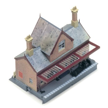 HORNBY R8007 Booking Hall Building Scenery Model Kit - OO GAUGE