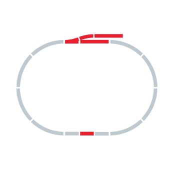 HORNBY R8221 Track Extension Pack A - OO GAUGE