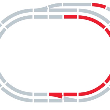 HORNBY R8223 Track Extension Pack C - OO GAUGE