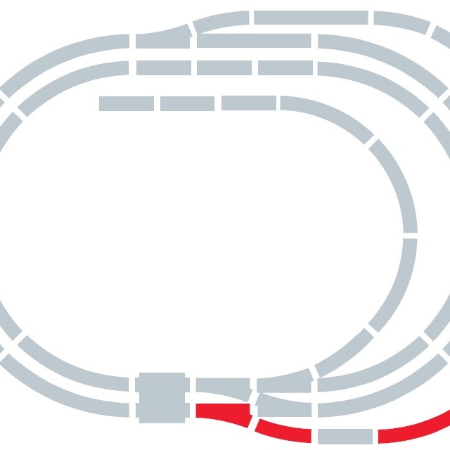 HORNBY R8225 Track Extension Pack E - OO GAUGE 