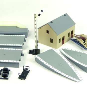 HORNBY R8227 Building Extension Pack 1 Scenery - OO GAUGE