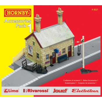 HORNBY R8227 Building Extension Pack 1 Scenery - OO GAUGE