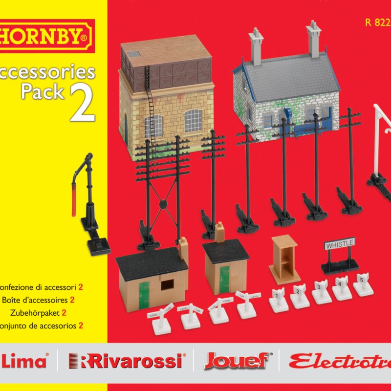 HORNBY R8228 Building Extension Pack 2 Scenery - OO GAUGE