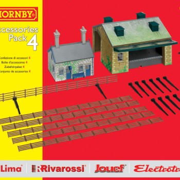 HORNBY R8230 Building Extension Pack 4 Scenery - OO GAUGE