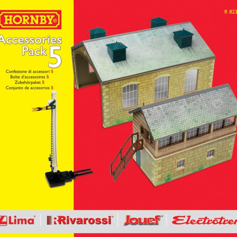 HORNBY R8231 Building Extension Pack 5 Scenery - OO GAUGE