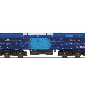 Hornby R30046 RailRoad Plus Rail Operations Groups Class 47 Diesel Co-Co Loco - Era 11 OO Scale