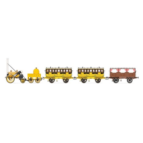 Hornby R30090 Liverpool & Manchester Railway Stephenson's Rocket Train Pack - Era 1