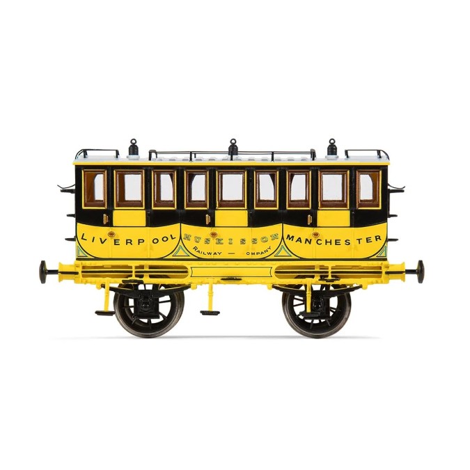 Hornby R30090 Liverpool & Manchester Railway Stephenson's Rocket Train Pack - Era 1