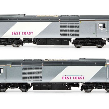 Hornby R30099 East Coast Trains Class 43 HST Power Cars 43314 And 43315 Train Pack - Era 11 DCC Ready OO Scale