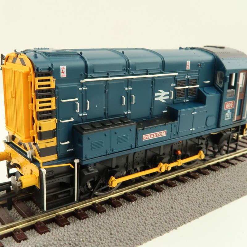 Hornby R30115 BR PO Class 08 Diesel Shutter Locomotive  0-6-0 604 Phantom - Era 10