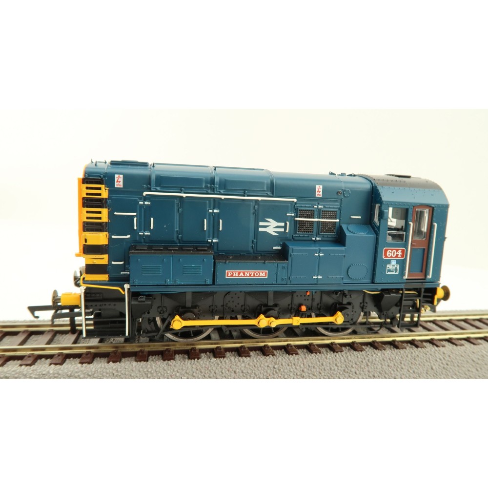 Hornby R30115 BR PO Class 08 Diesel Shutter Locomotive  0-6-0 604 Phantom - Era 10