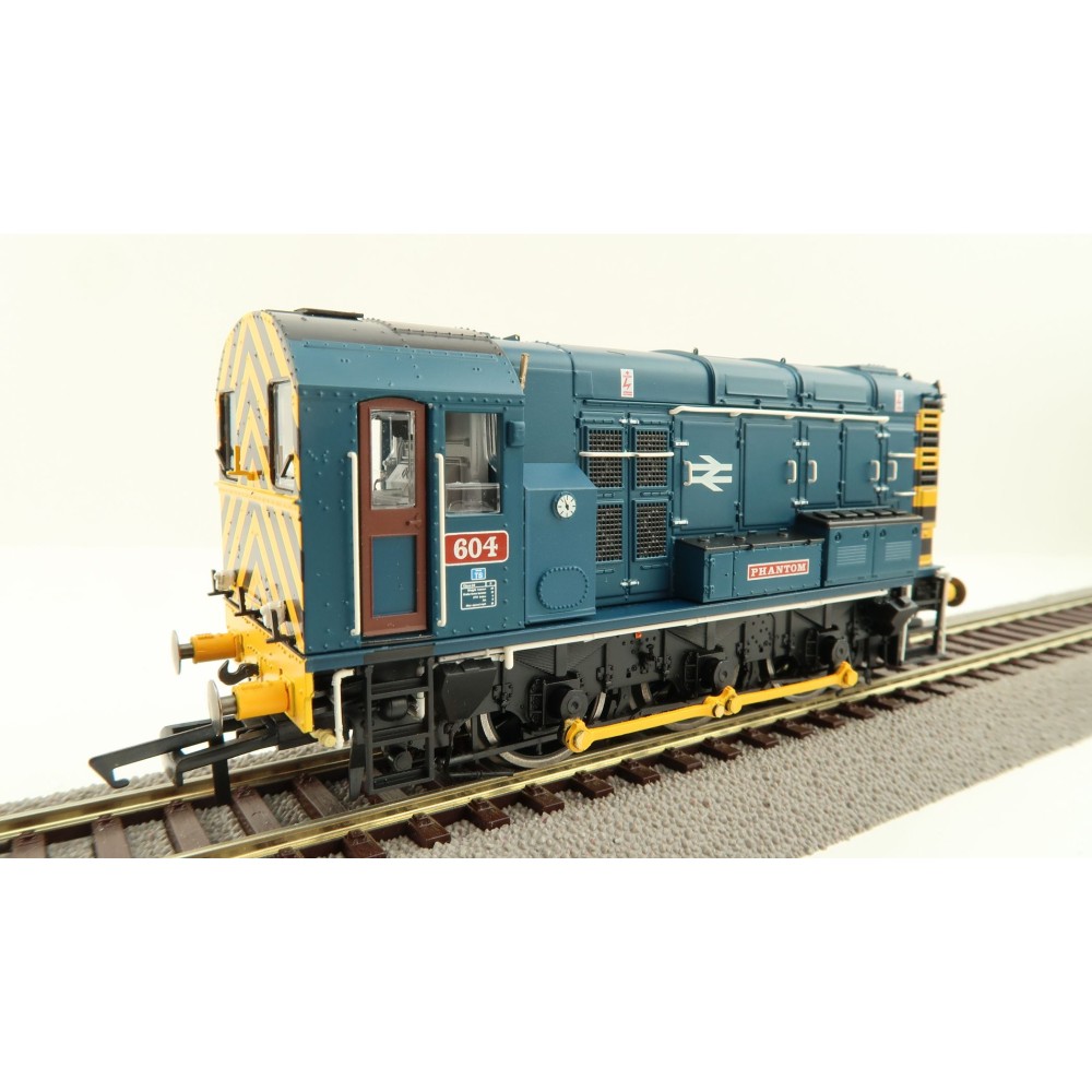 Hornby R30115 BR PO Class 08 Diesel Shutter Locomotive  0-6-0 604 Phantom - Era 10